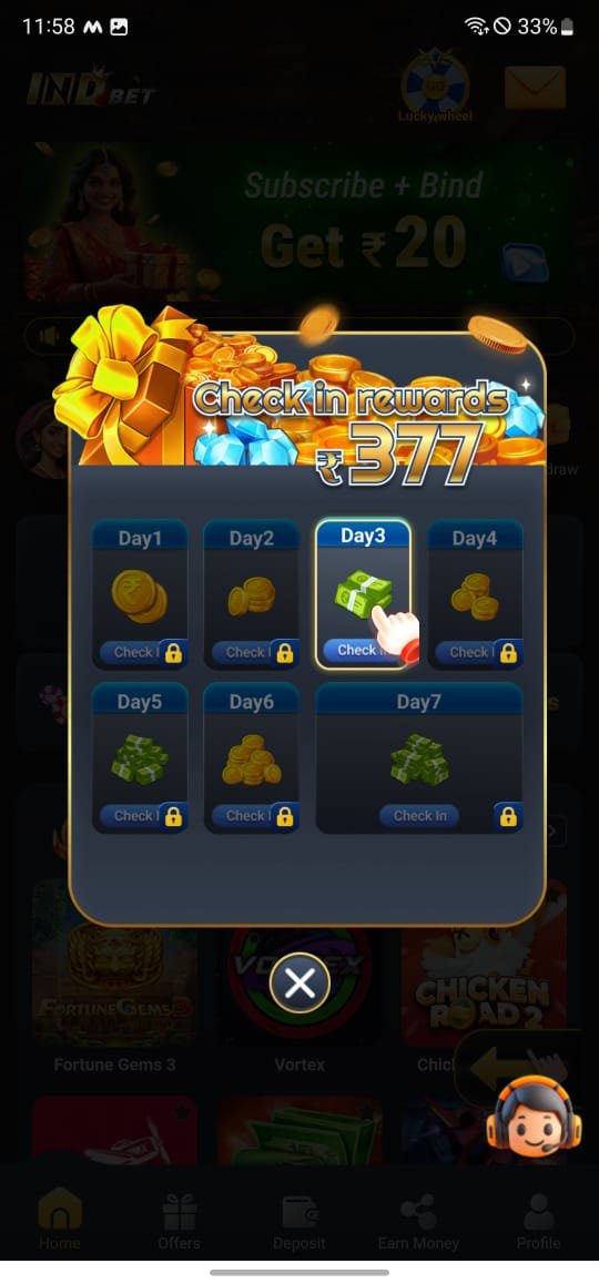 INDbet screenshot 4